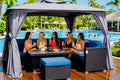 The Zambezi L-Shaped Sectional Garden Furniture