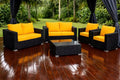 Chipata UV-Resistant Rattan Garden Furniture Set – 5 Piece Outdoor Lounge