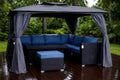 The Zambezi L-Shaped Sectional Garden Furniture