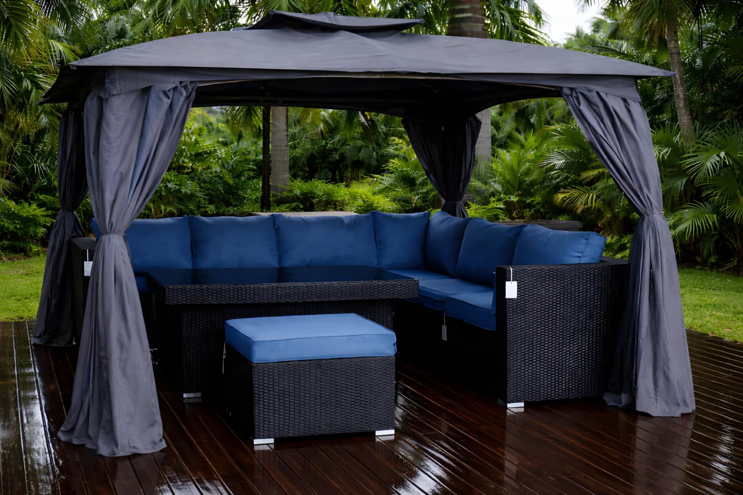 The Zambezi L-Shaped Sectional Garden Furniture